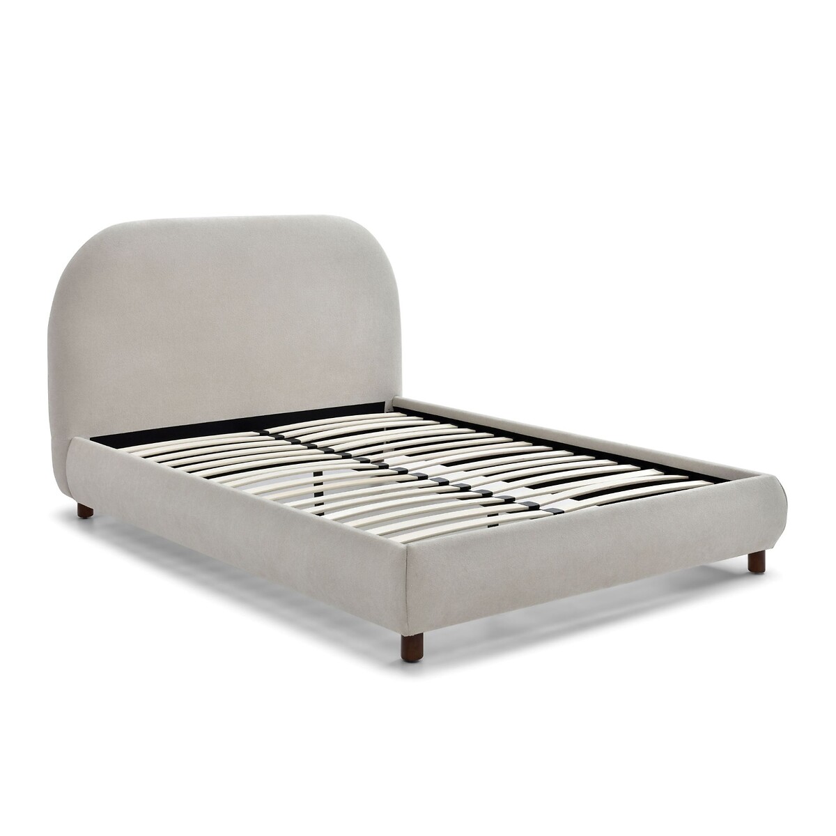 Noelle Boucle Upholstered Bed natural, SO'HOME