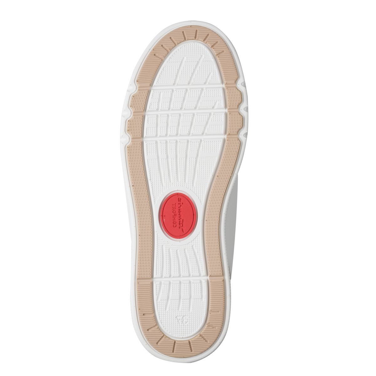 Basket femme blanc combiné, TAMARIS