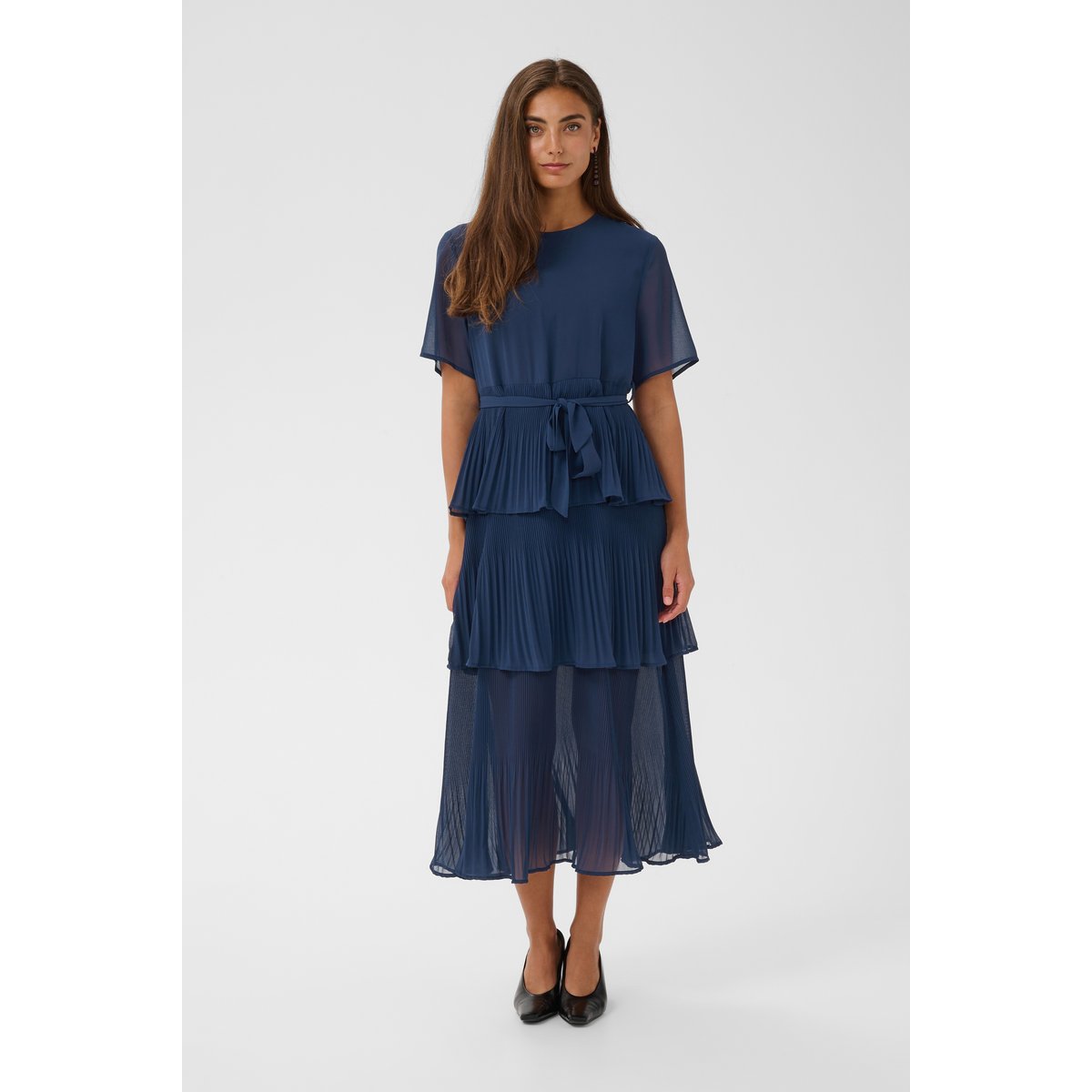 Robe bleu dress blue, CULTURE