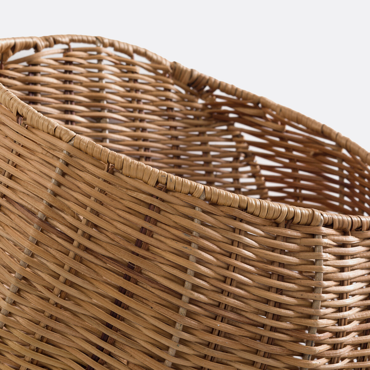Panier mural en rotin, Osira naturel, LA REDOUTE INTERIEURS
