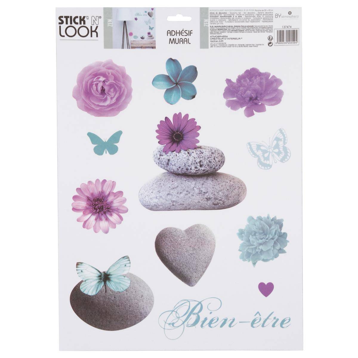 Sticker ZEN multicolore, ATMOSPHERA