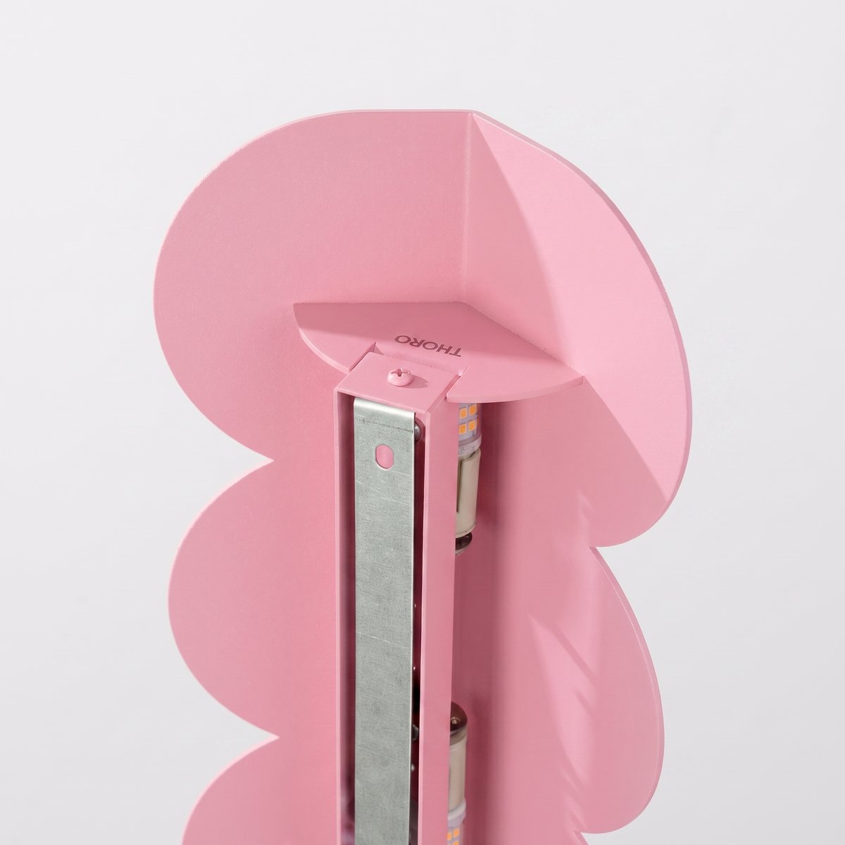 Applique murale Aluminium Pêche G9 2 Biscuit pêche, EDEN