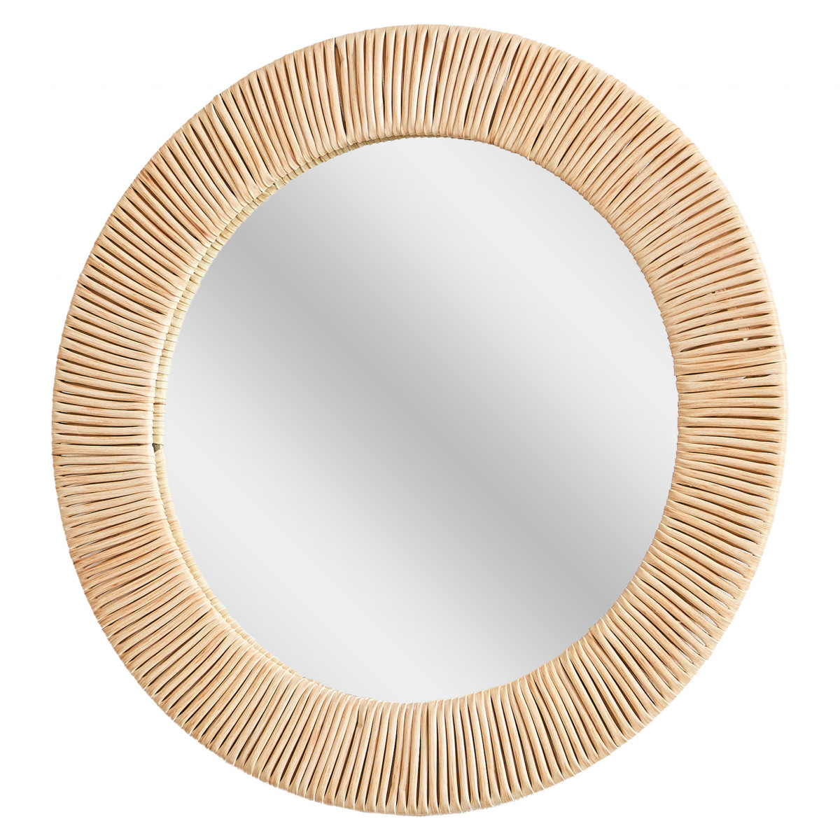 Miroir mural 40cm certifié FSC FOREST beige, FUTURE HOME