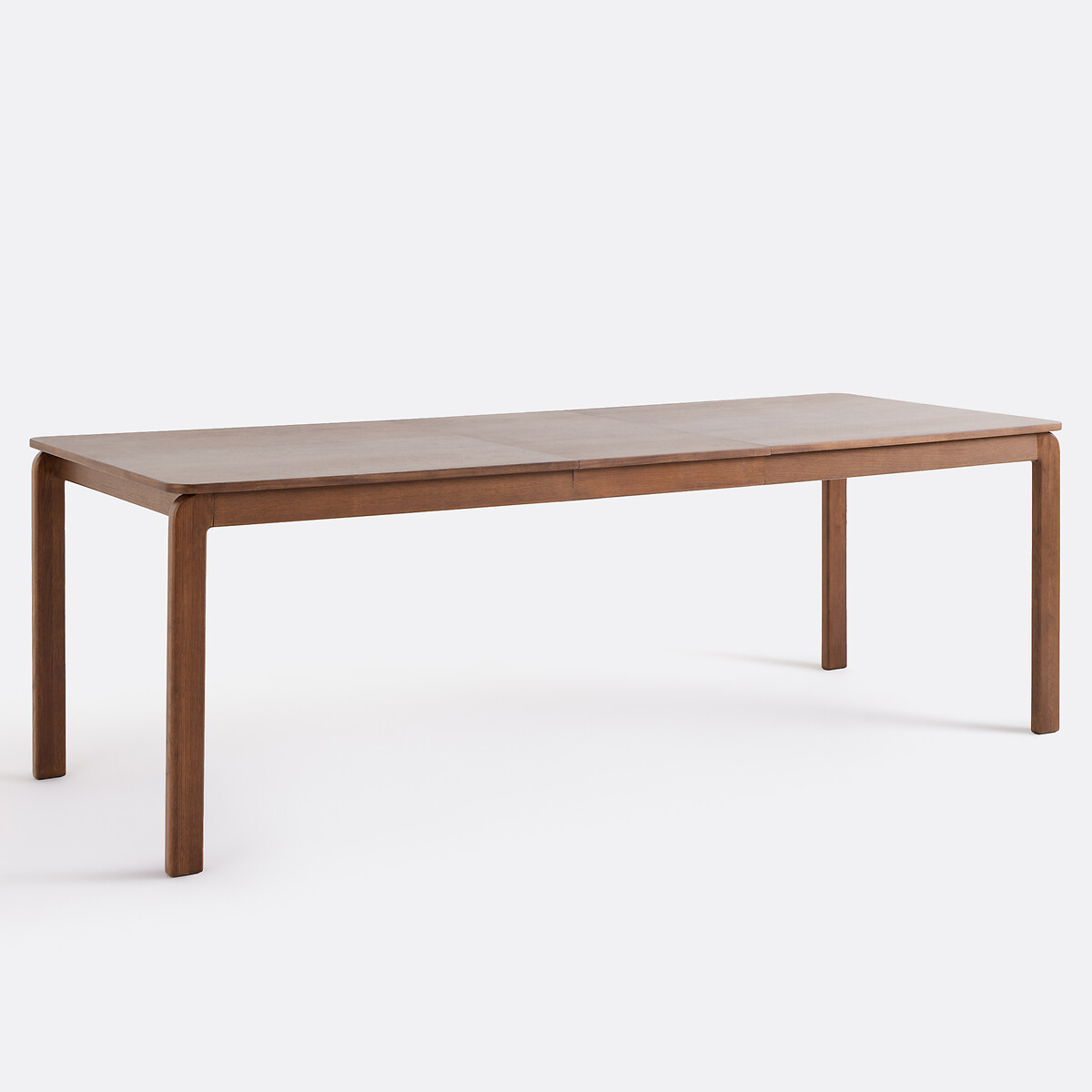 Table à manger, extensible, en plaqué noyer, 6 à 8 couverts, TALET coloris noyer, LA REDOUTE INTERIEURS