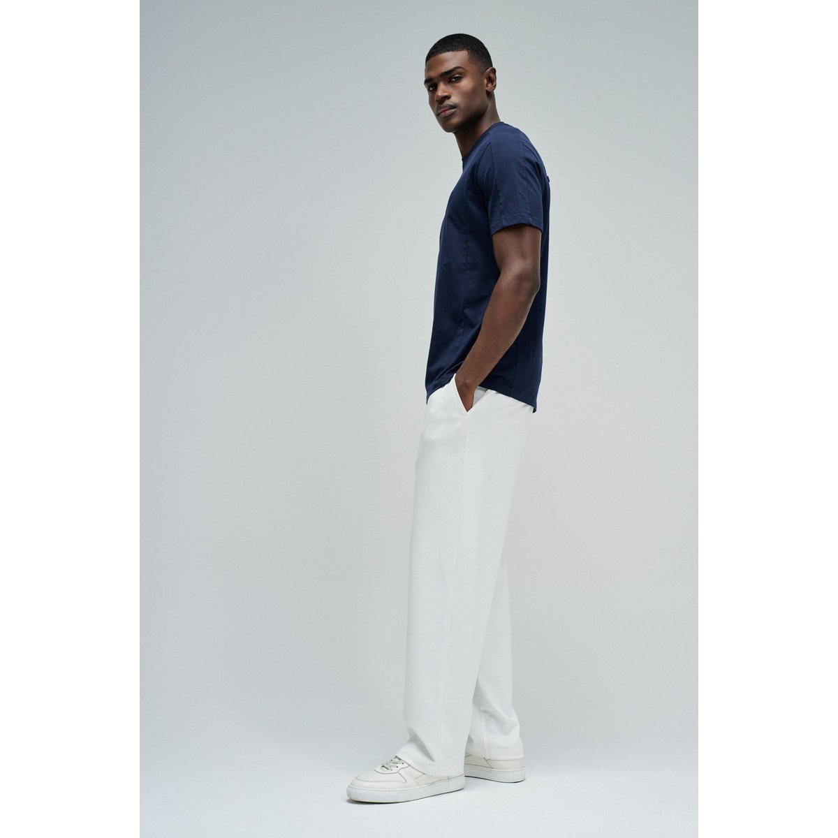 T-SHIRT AVEC BRANDING beige, SALSA JEANS