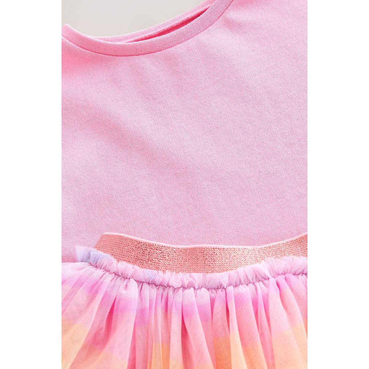 Ensemble tutu et haut arc-en-ciel/rose, NEXT