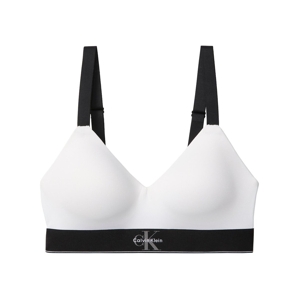 Brassière CK GRAPHIC blanc, CALVIN KLEIN UNDERWEAR