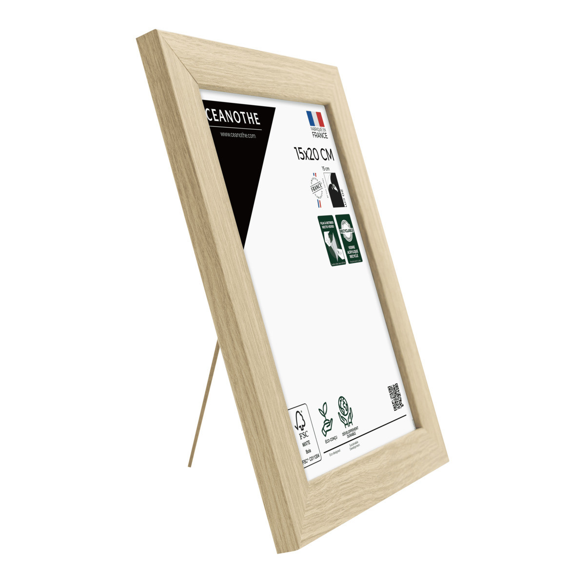 Cadre Photo Design En Bois Reconstitué Fsc ETERNEL brut, CEANOTHE