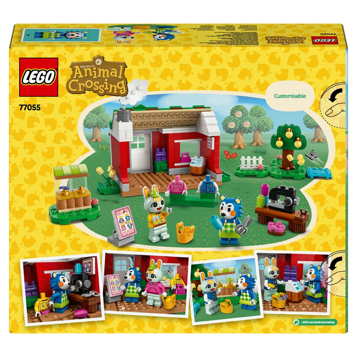 LEGO Animal Crossing - Boutique de vêtements des soeurs Doigts de Fée - 77055 couleur unique, LEGO
