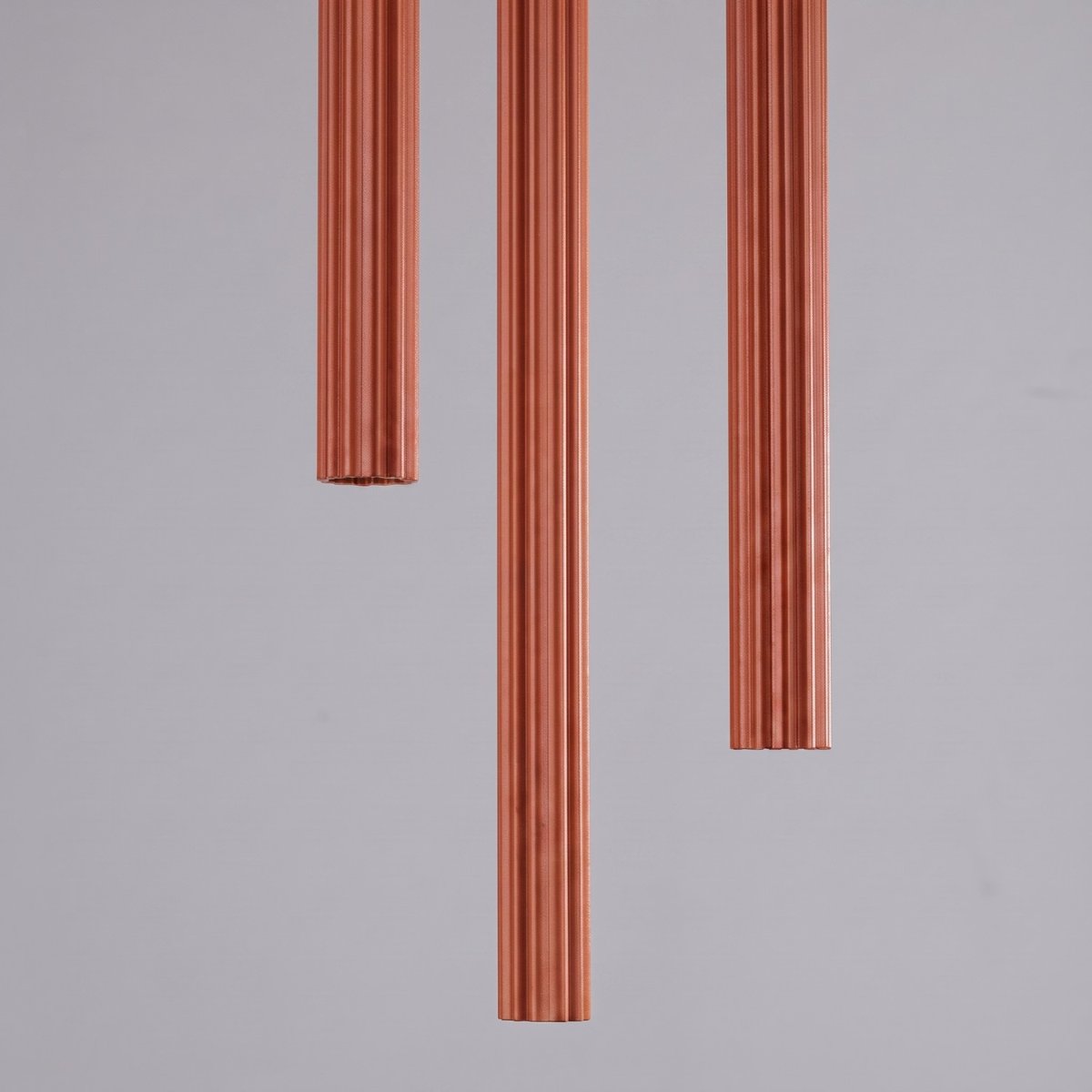 Suspension Acier Ocre Rouge G9 3 Arche ocre rouge, EDEN
