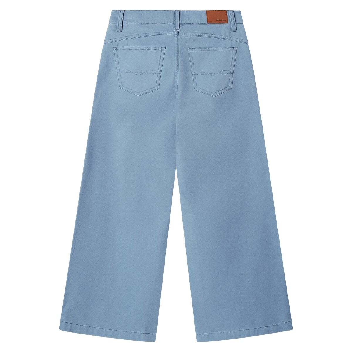Pantalon Taille Basse Coupe Large bleu quai, PEPE JEANS