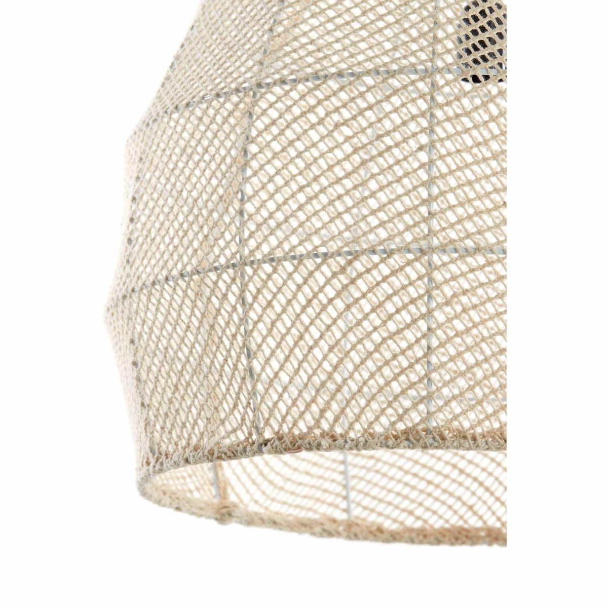 Lampe Suspendue Textiles MAKASSAR crème, LIGHT & LIVING