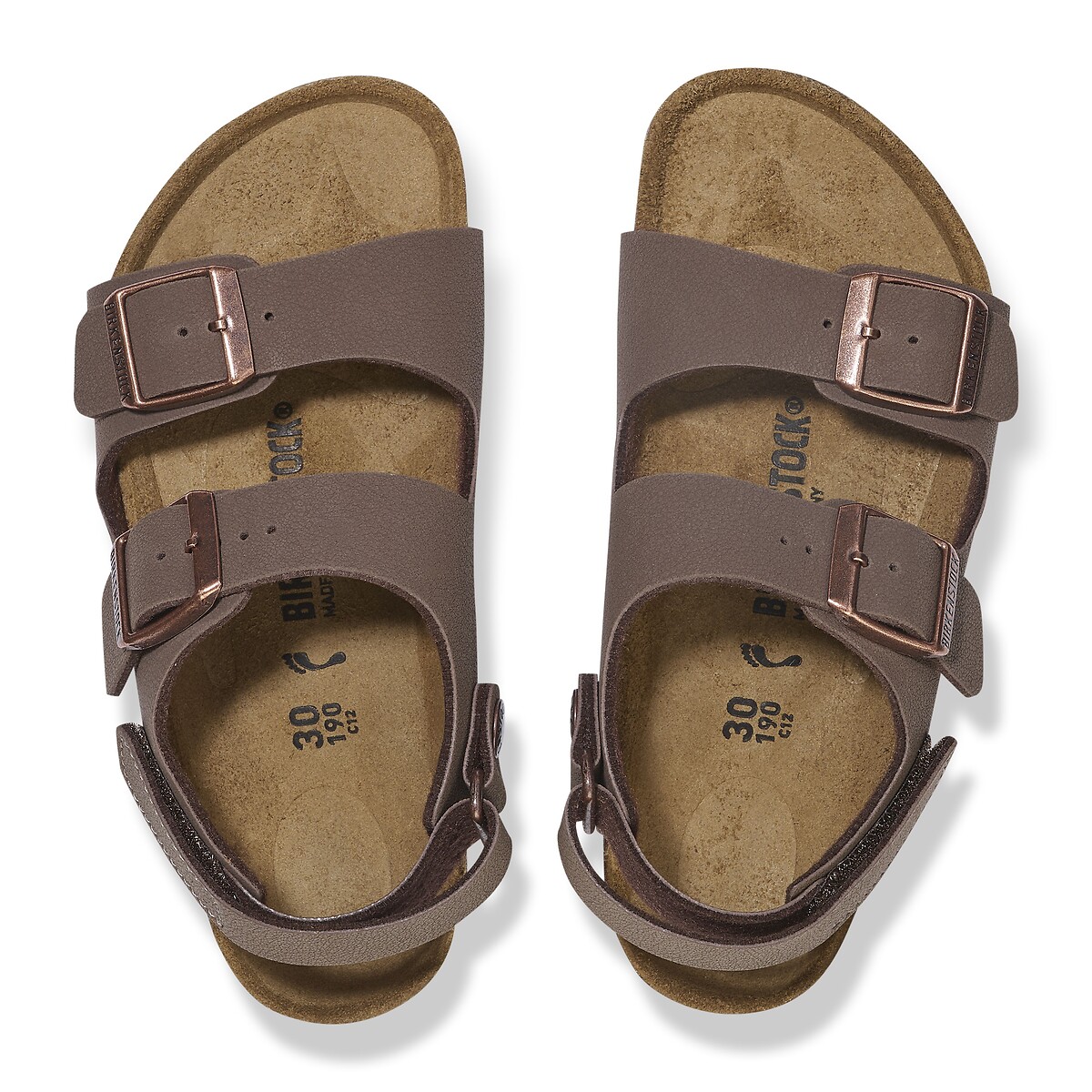 Sandales MILANO KIDS marron foncé, BIRKENSTOCK