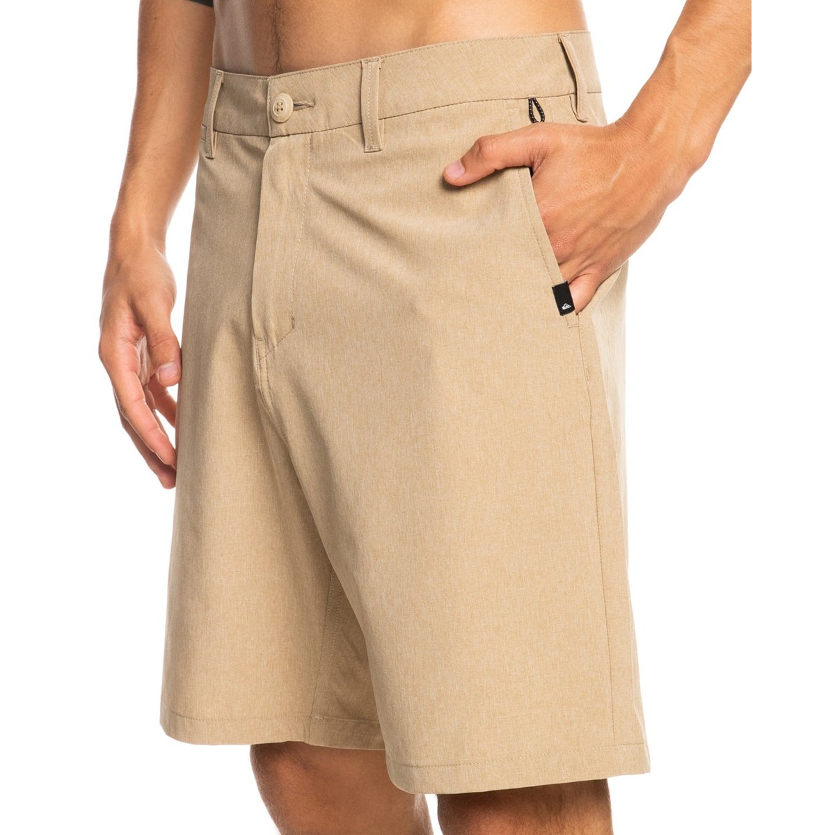 Boardshort Amphibian UNION HEATHER 19" marron plage, QUIKSILVER