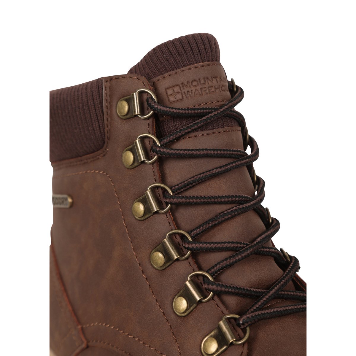Chaussures montantes imperméables VIENNA marron foncé, MOUNTAIN WAREHOUSE