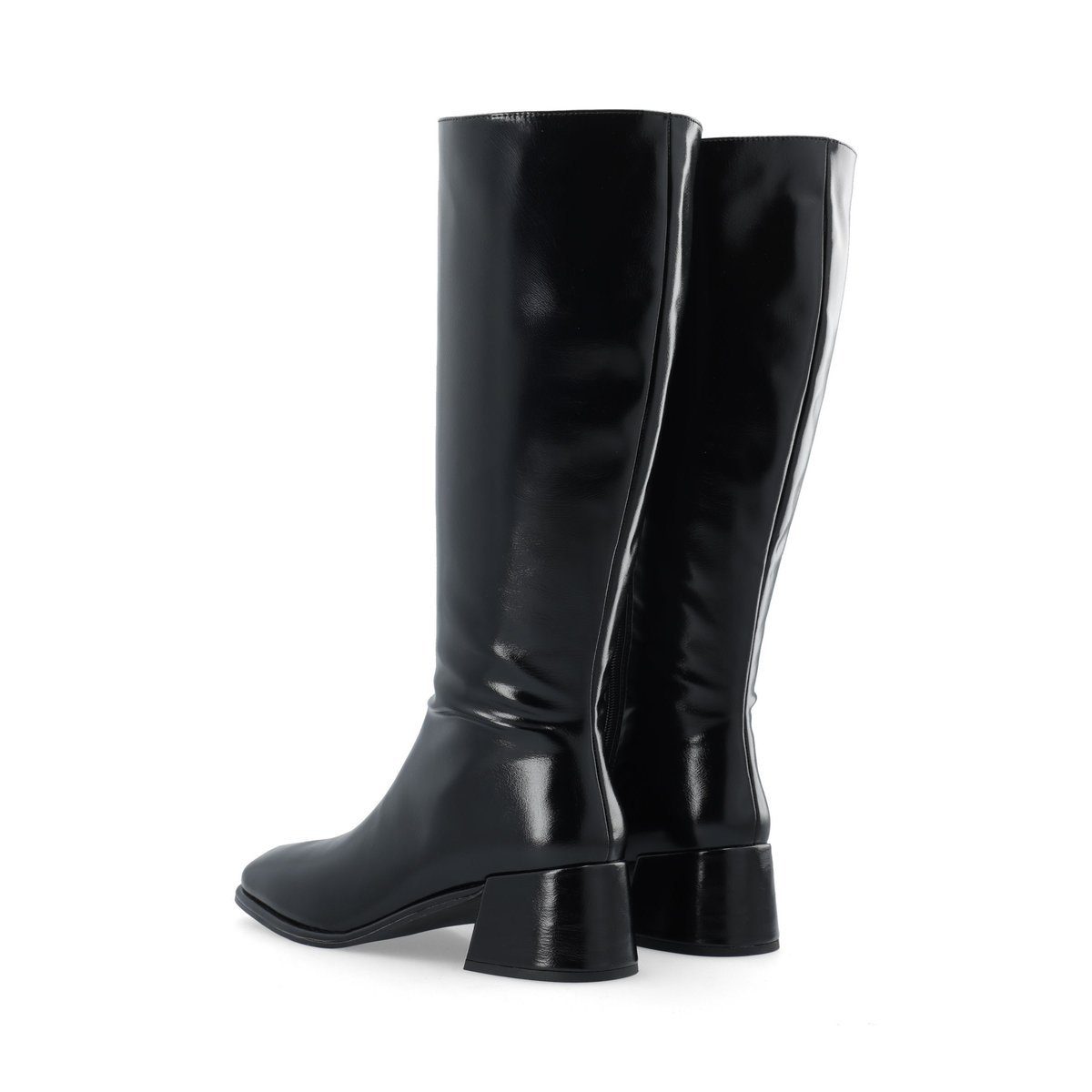 Bottes À Talons noir - blackpratia1, BIANCO