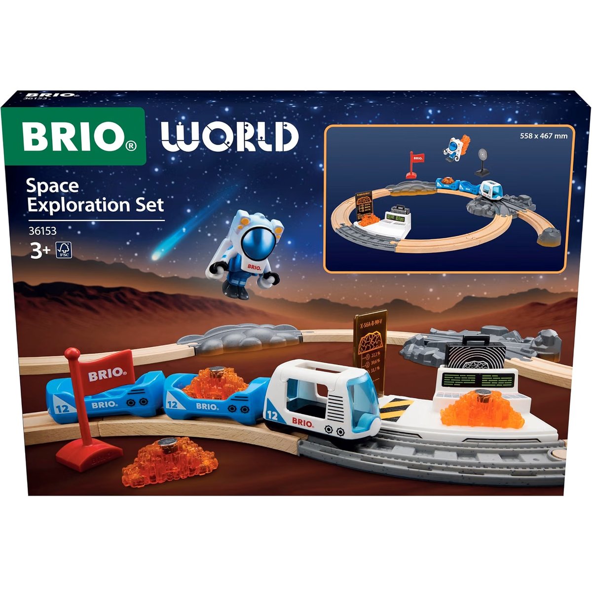 Circuit Exploration de l'Espace bleu, BRIO