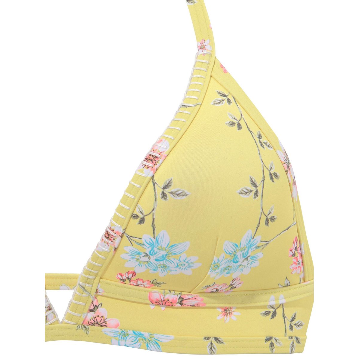 Haut maillot de bain triangle Sunseeker jaune A-B jaune, LASCANA