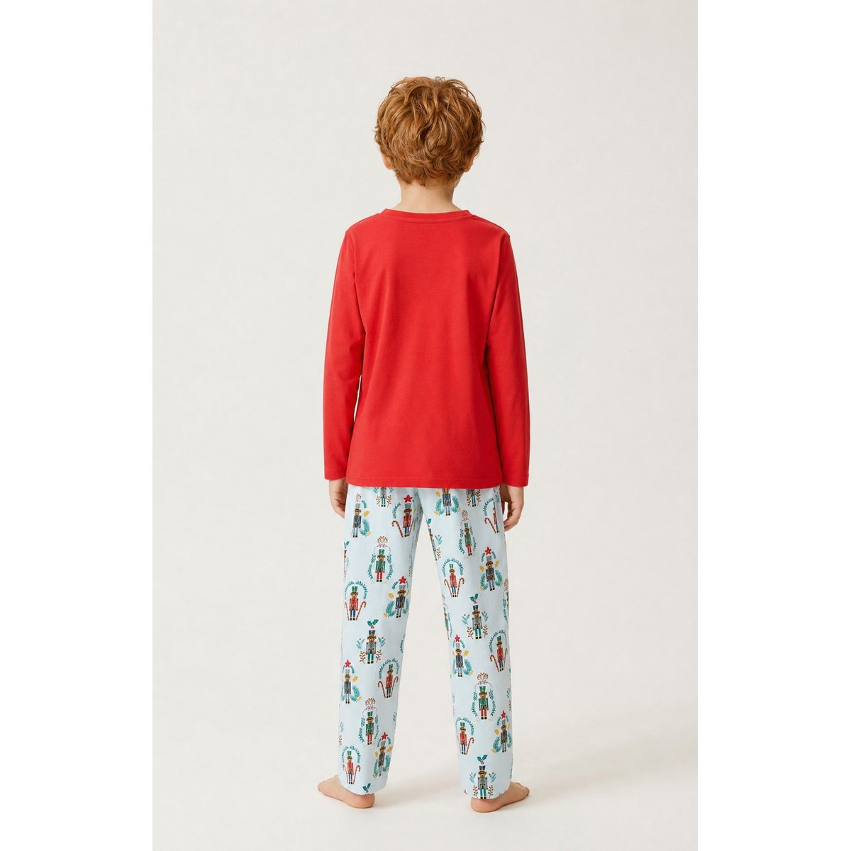 Pyjama enfant en jersey de coton épais imprimé Casse-noisette glace, ARTHUR