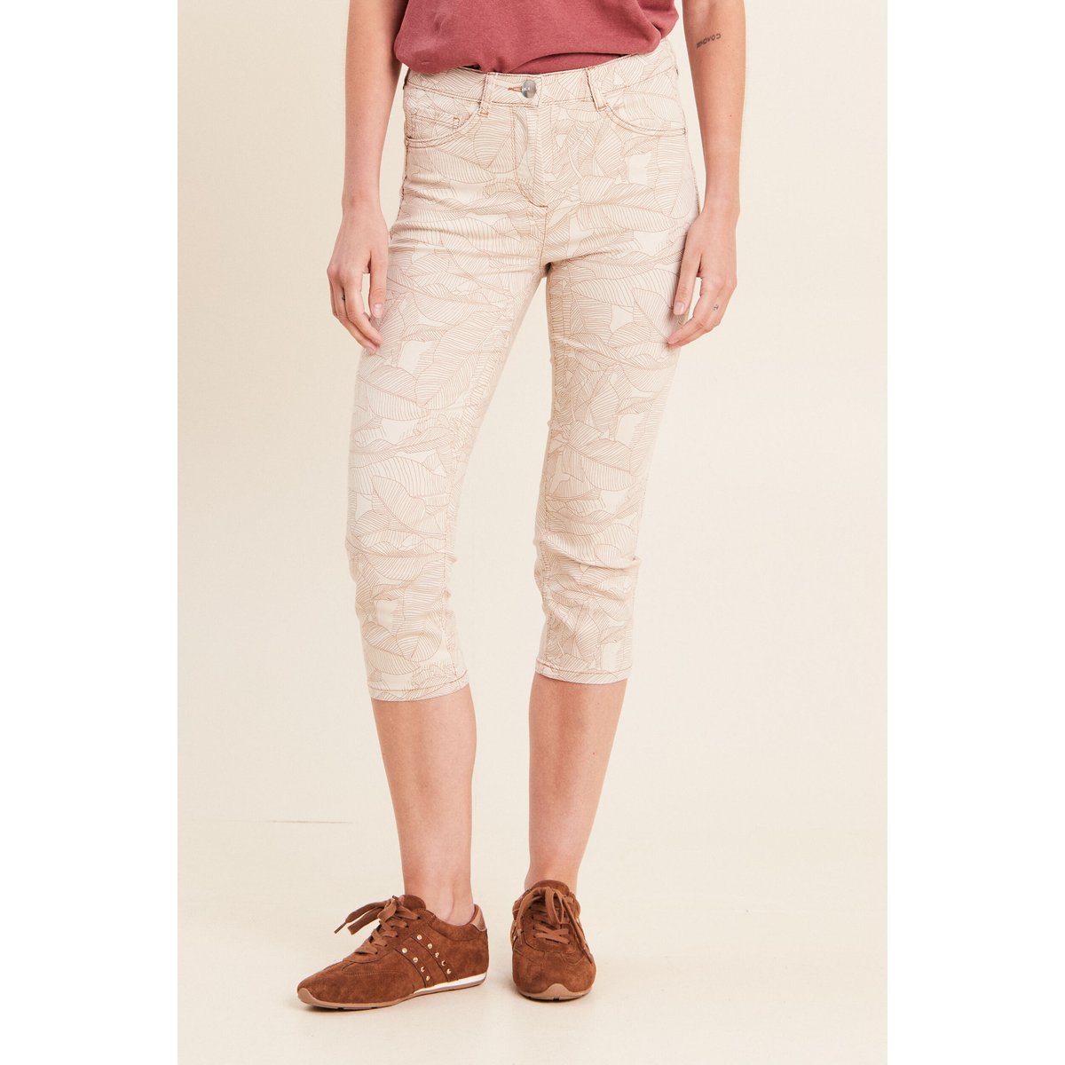 Pantalon magique le léger blanc casse, BREAL