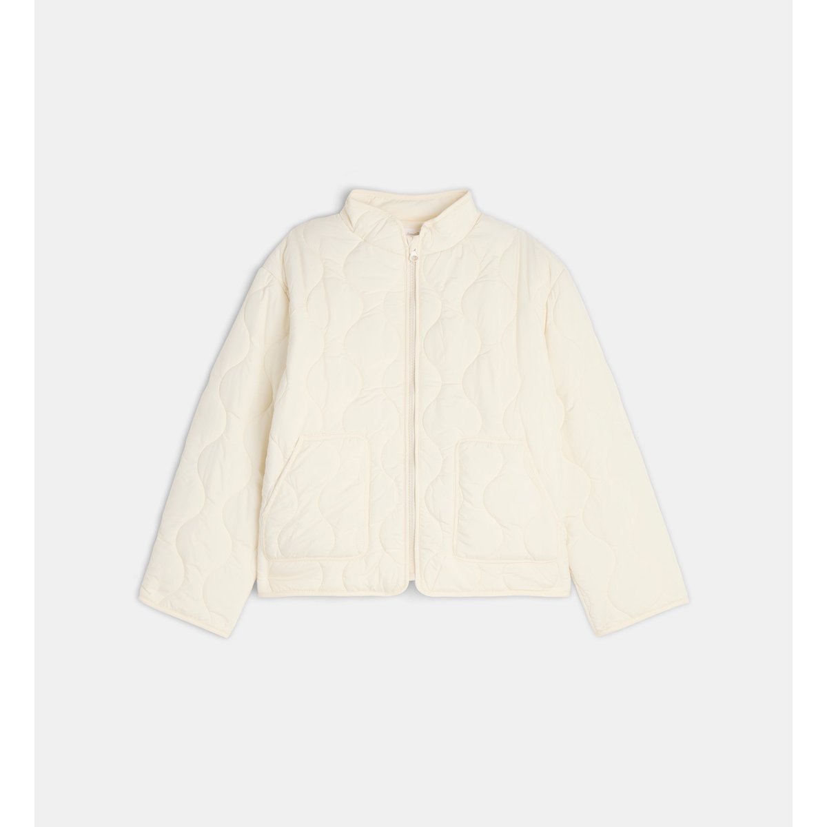 Veste matelassée torette kids déperlante écru, CADET ROUSSELLE