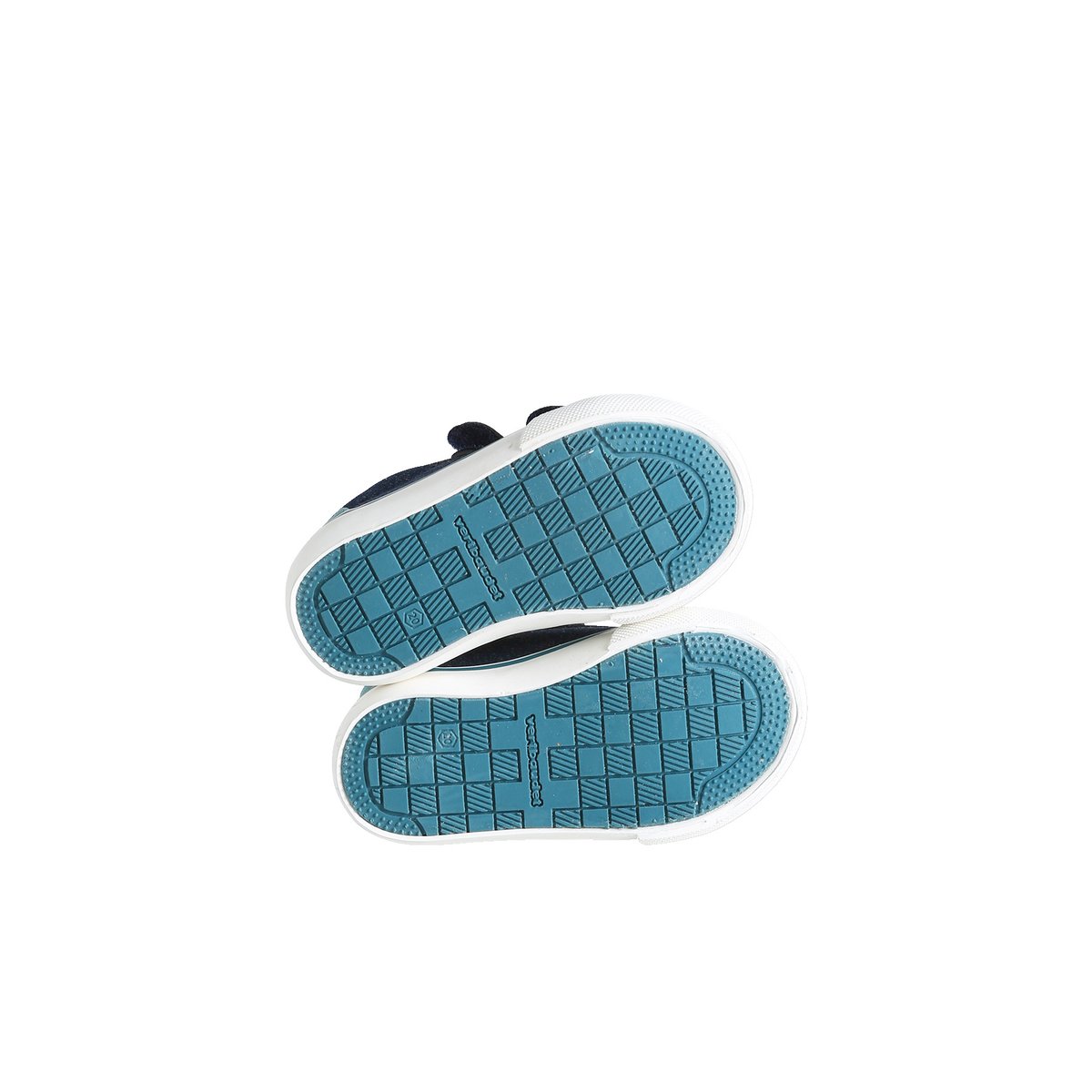 Chaussures à scratch bleu, VERTBAUDET