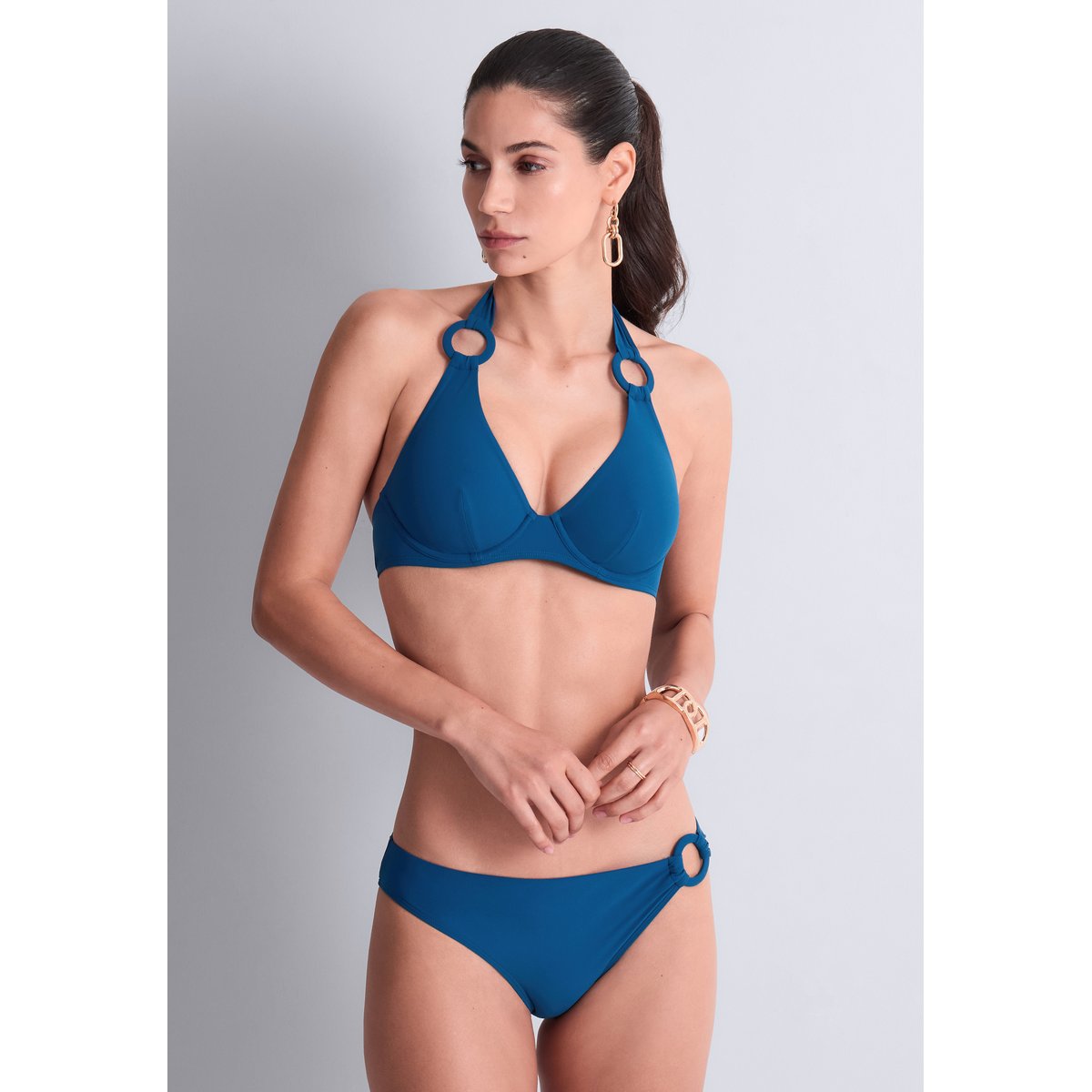 Bas de maillot de bain bresilien Summer Essence. bleu, AUBADE