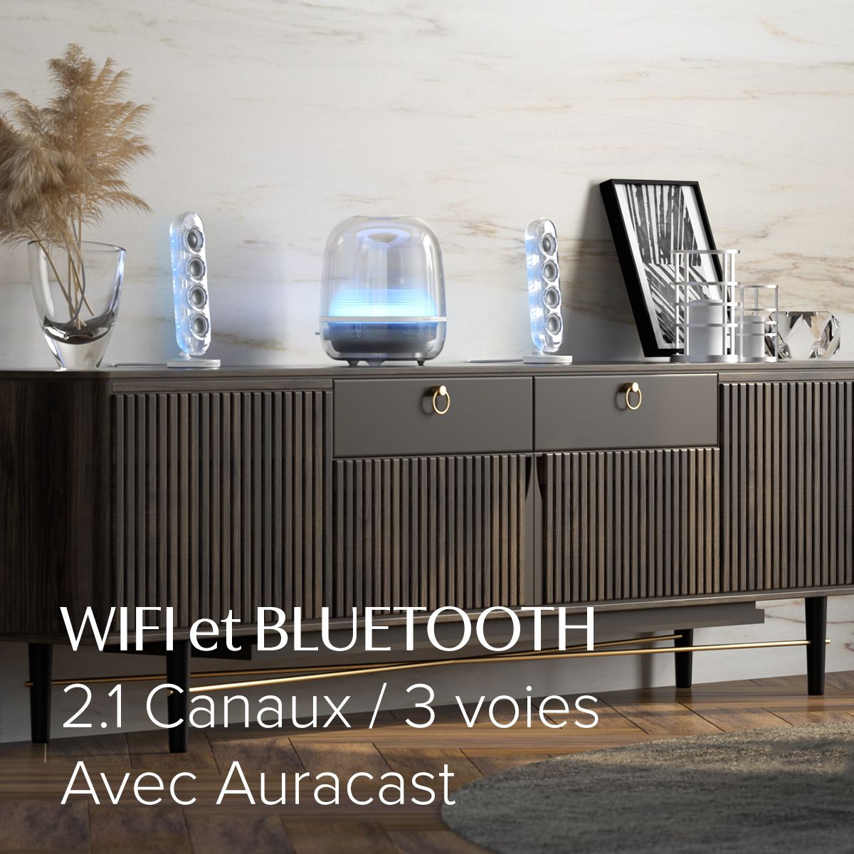 Enceinte résidentielle Soundsticks 5 Wifi couleur unique, HARMAN/KARDON
