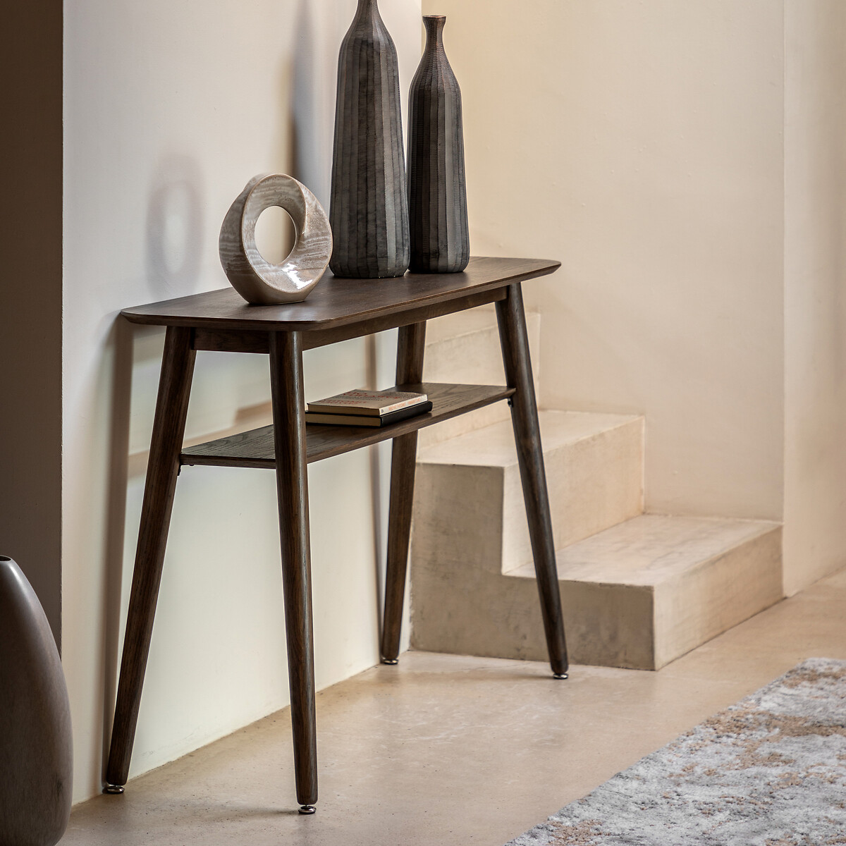 Hale Smoked Oak Console Table oak, ÉDITÉ