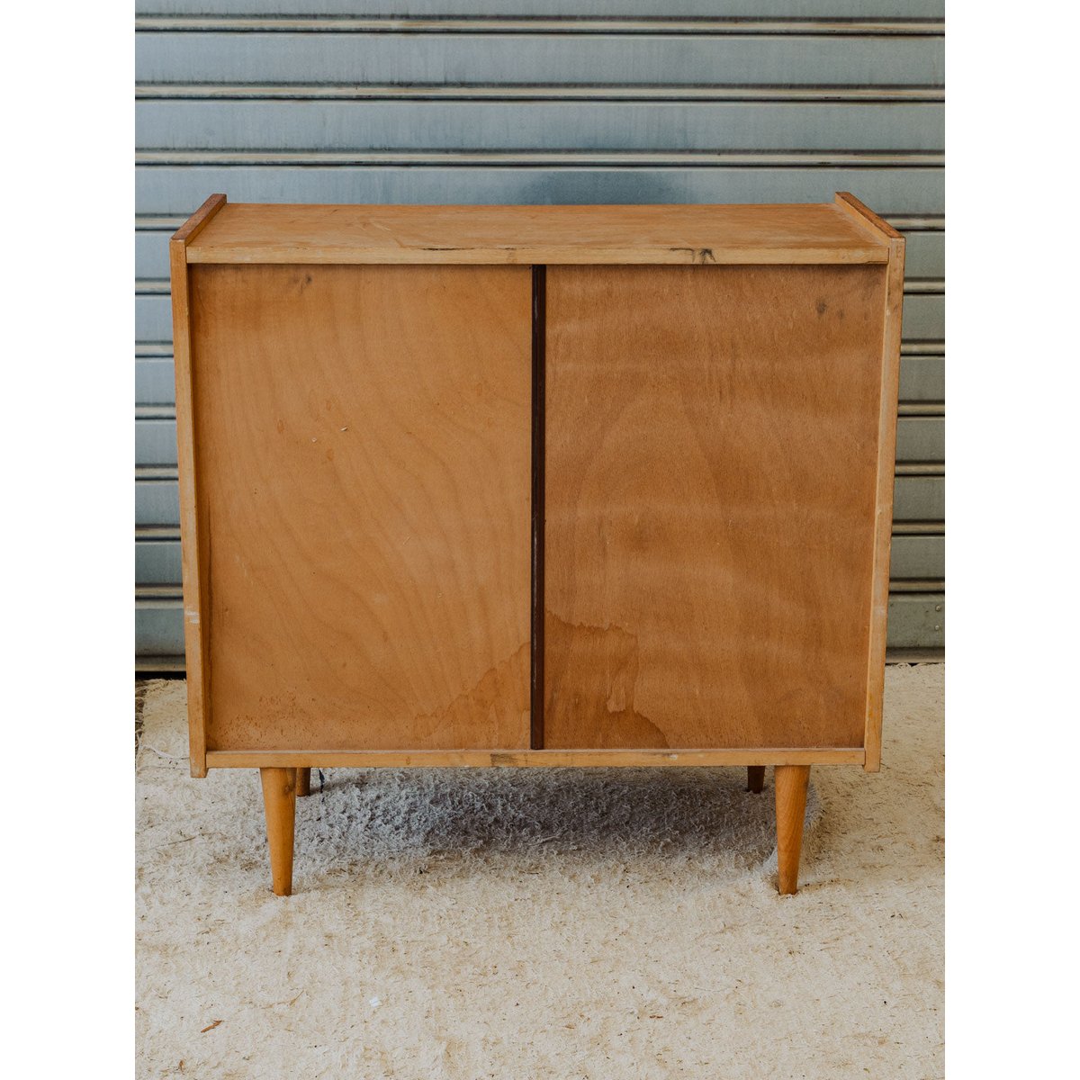 Commode en bois Olga N°1127 - Bon état bois foncé, DEBONGOUT