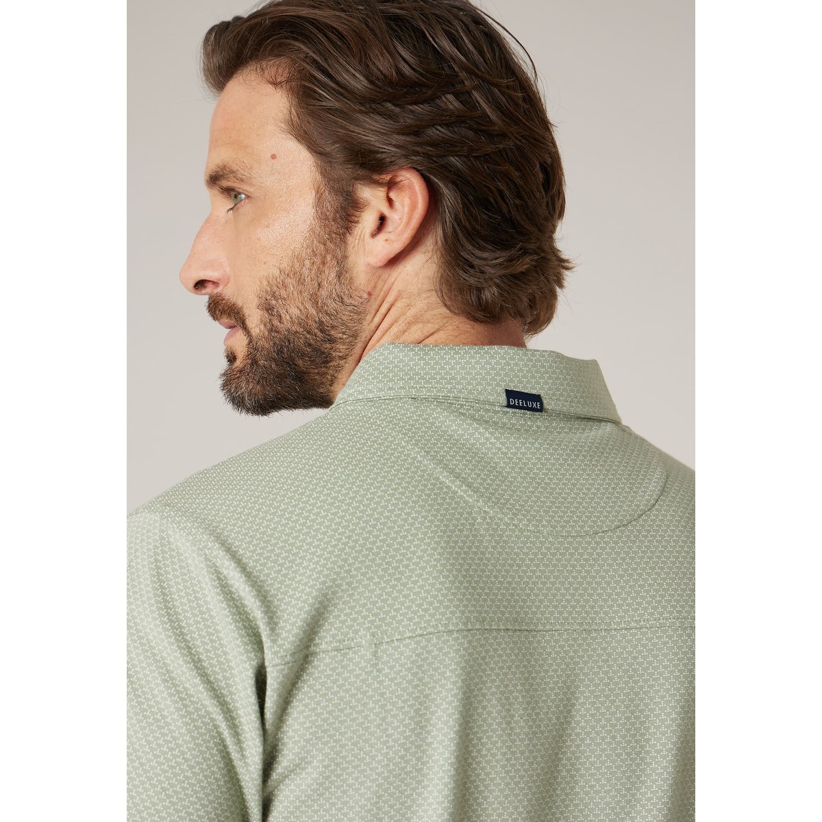 Polo homme en 100% coton RAINLESO eucalyptus, DEELUXE