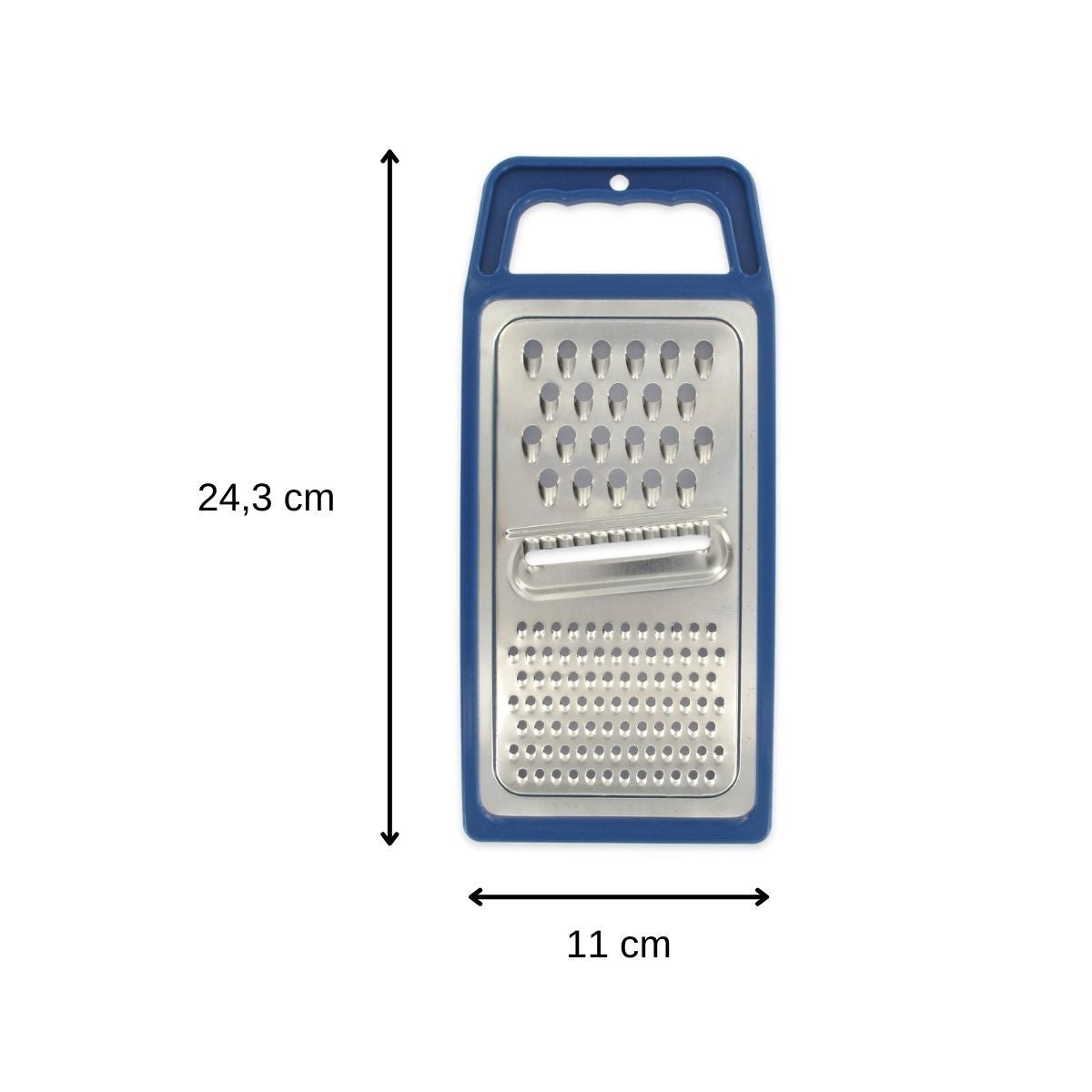 Set de 2 râpes à légumes en acier inoxydable ELEMENTAL bleu|gris, FACKELMANN