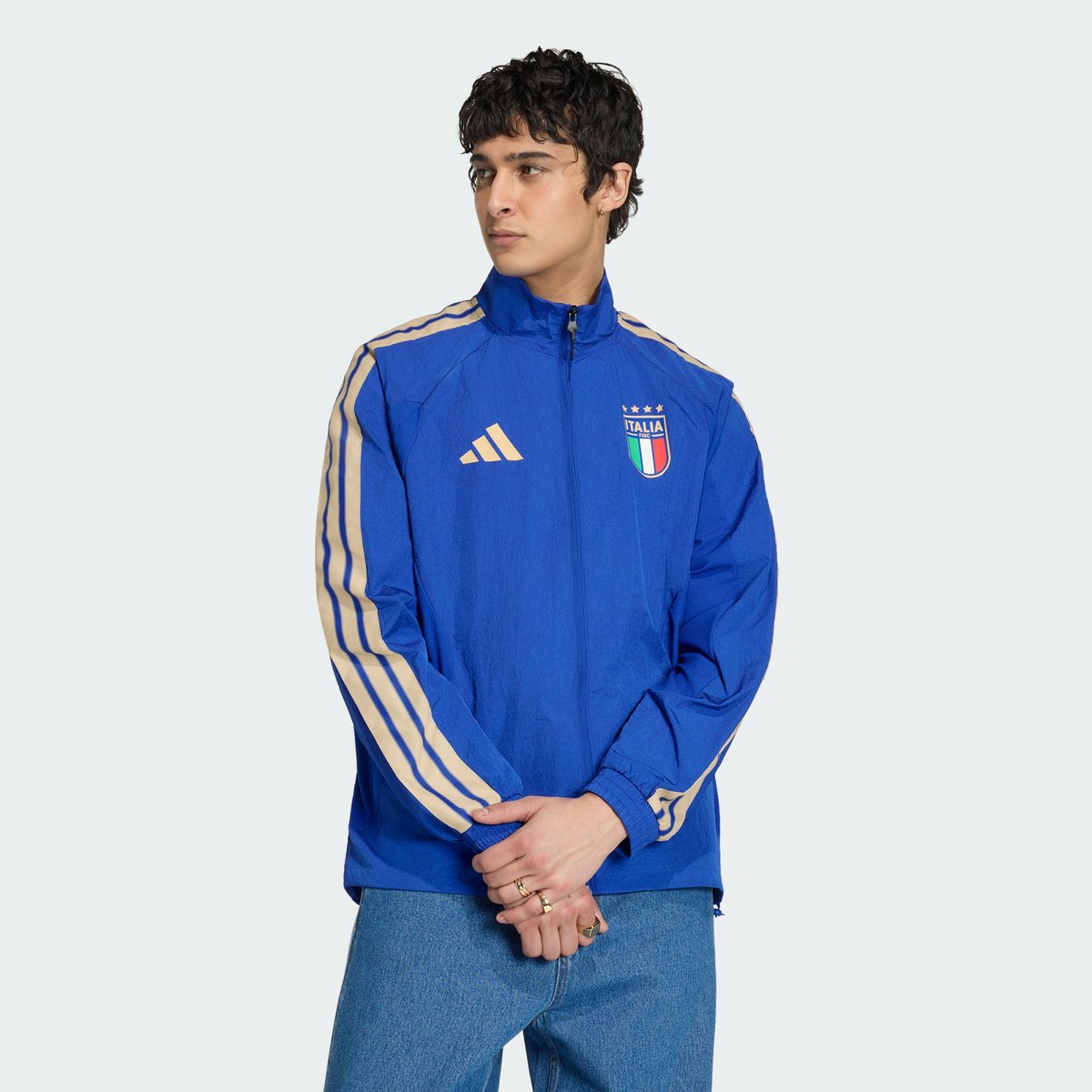 Veste Anthem Domicile Italie Veste Anthem Domicile Italie bold blue, adidas Performance
