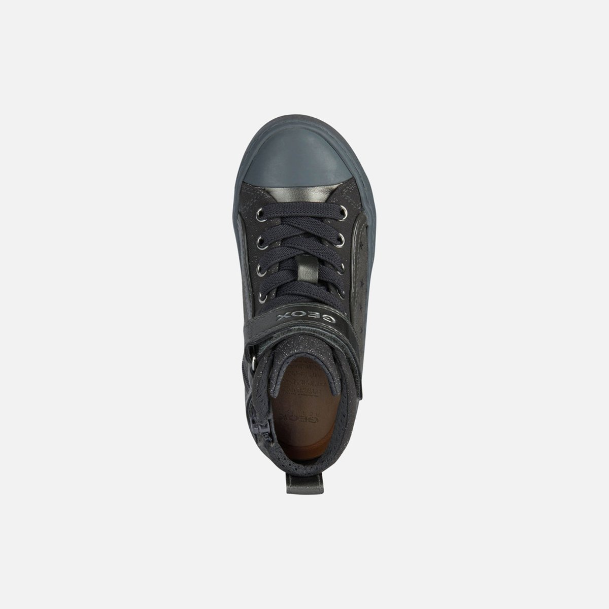 Baskets  montantes Kalispera gris, GEOX