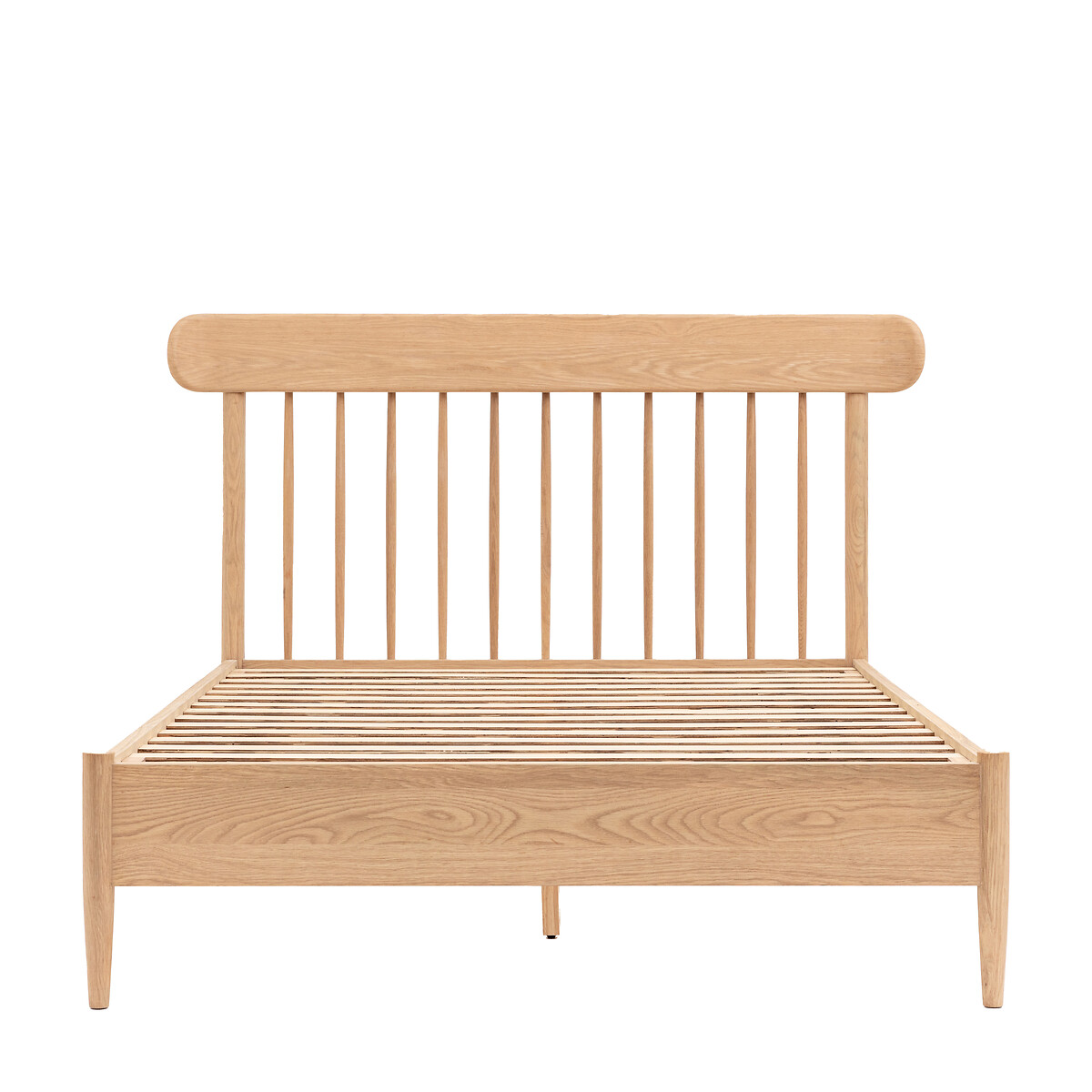 Hale Mid-Century Oak Spindle Bed oak, ÉDITÉ