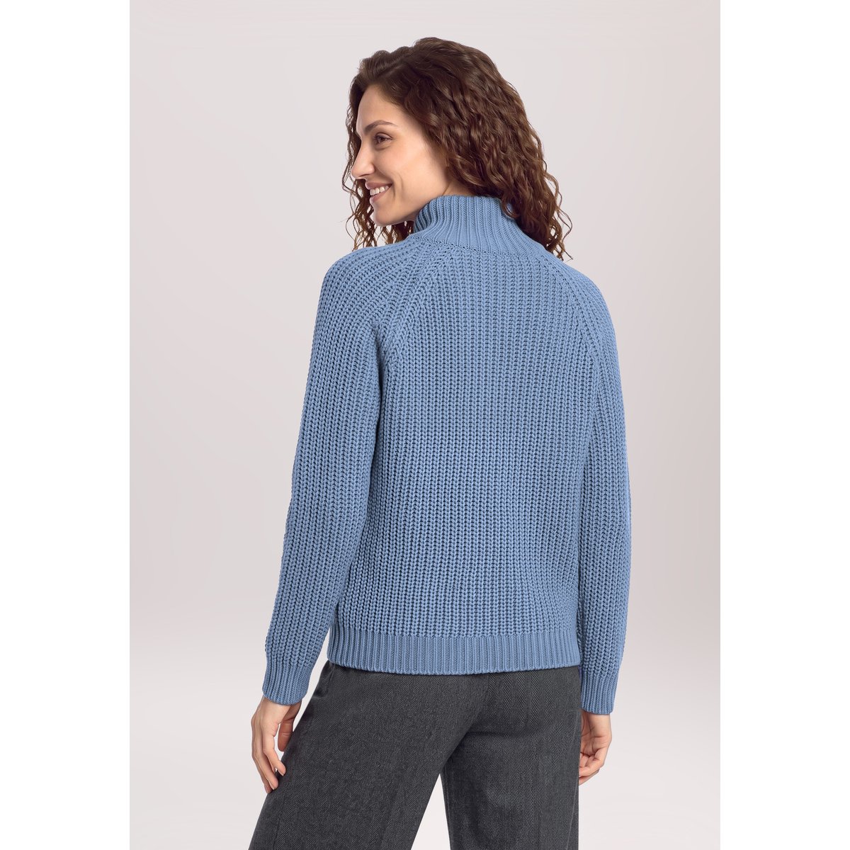 Pull-over en maille à col droit flint stone, CARTOON