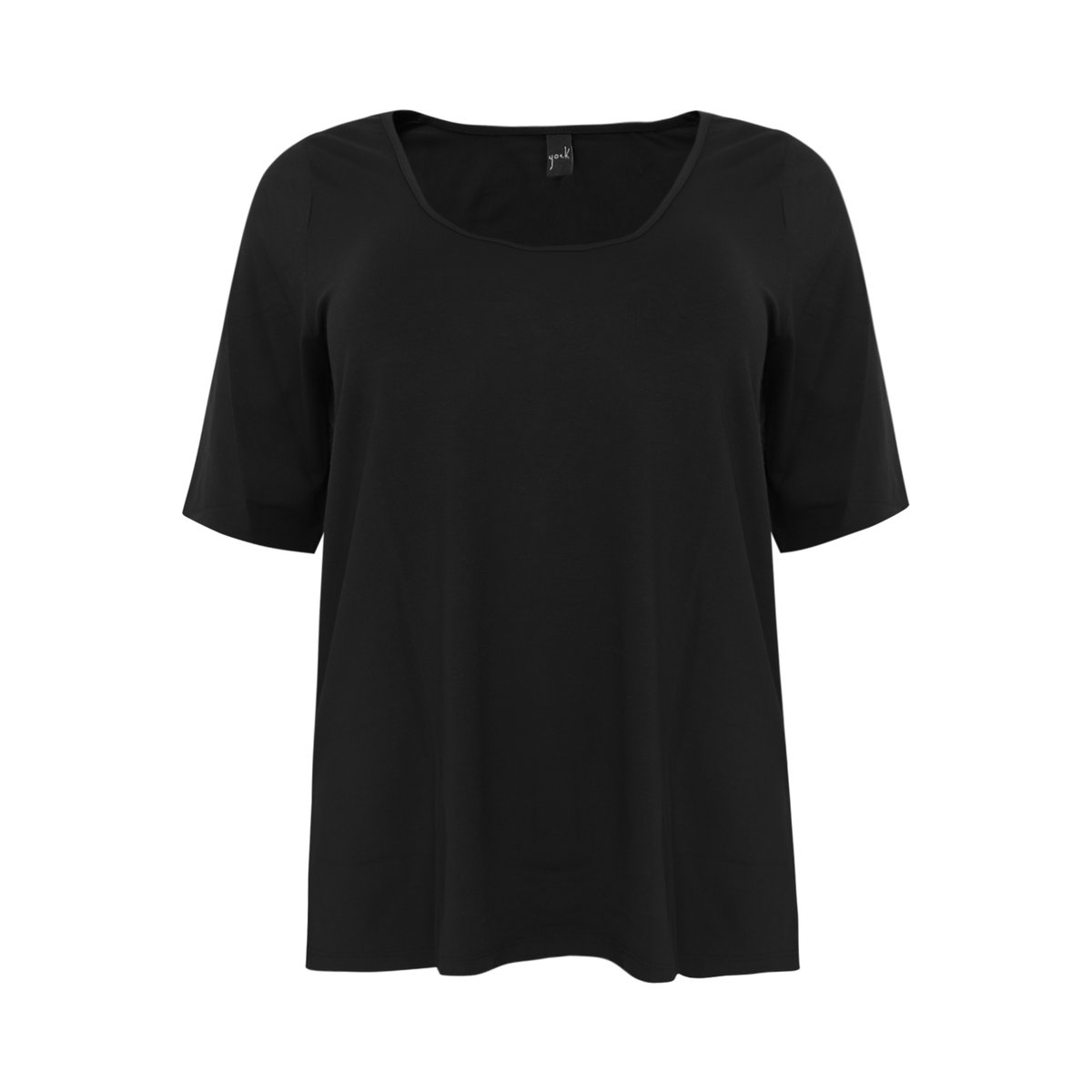 T-Shirt avec manches courtes noir, YOEK