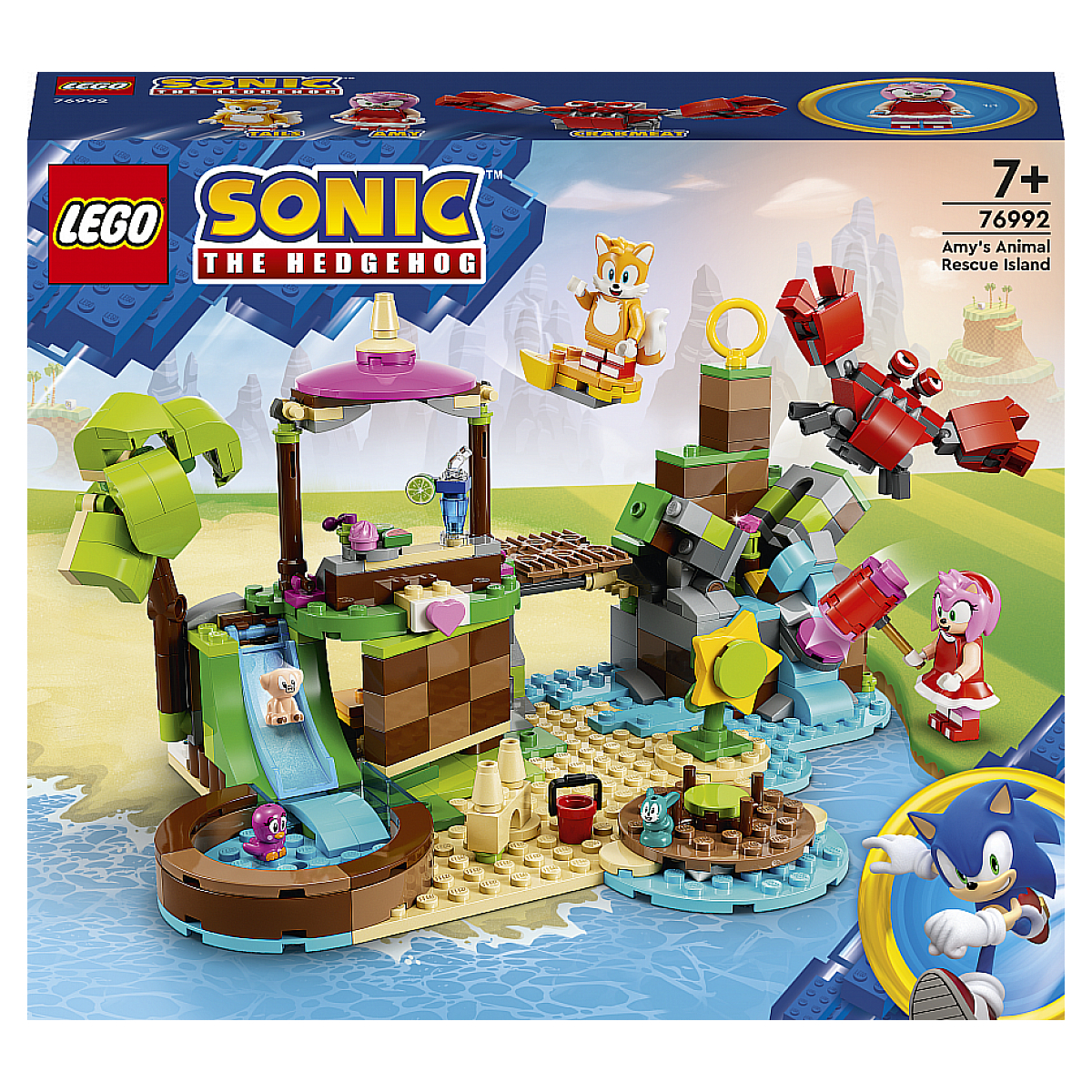 76992 L ile de sauvetage des animaux d Amy ® couleur unique, LEGO