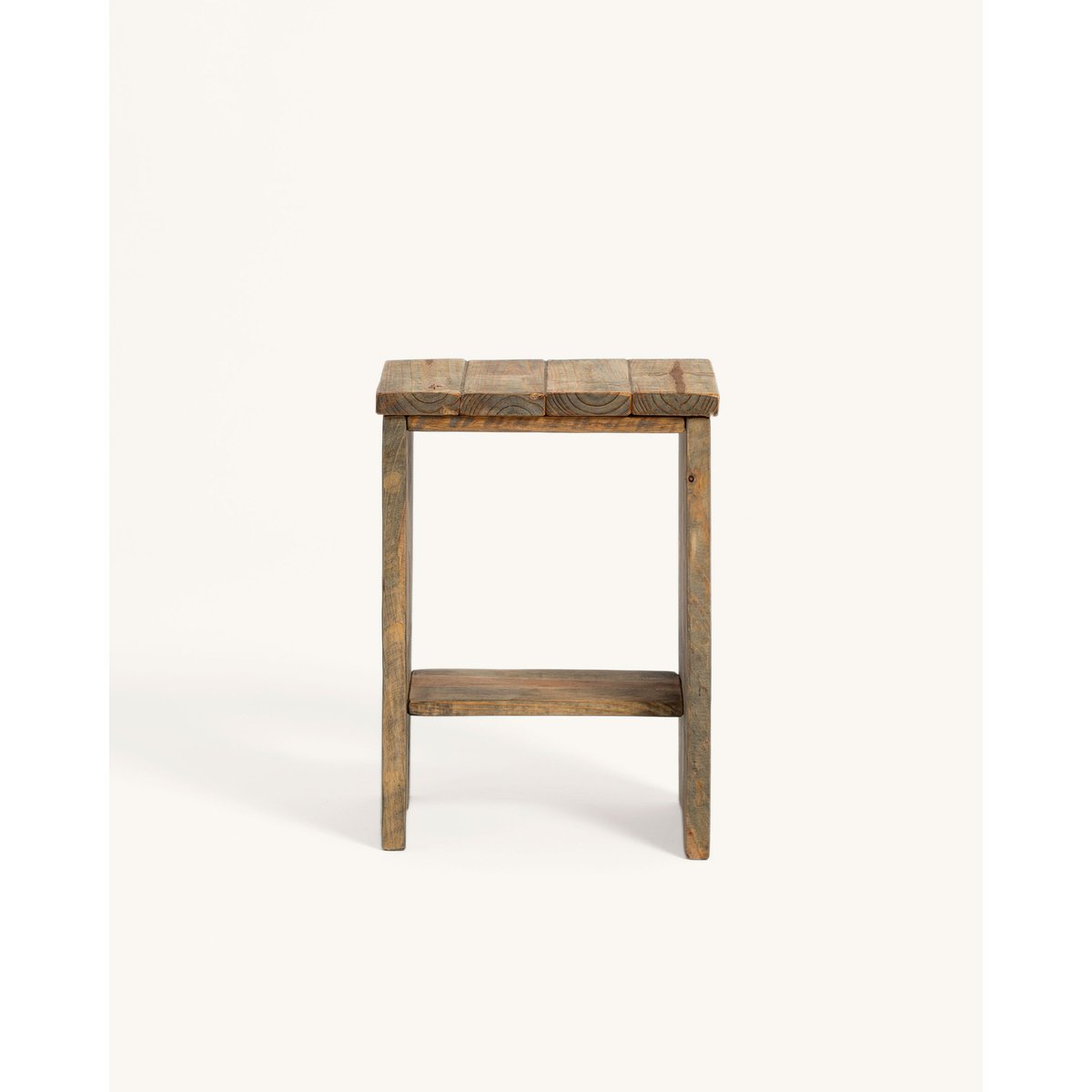 Table de chevet de bois - KALENDA marron, HANNUN