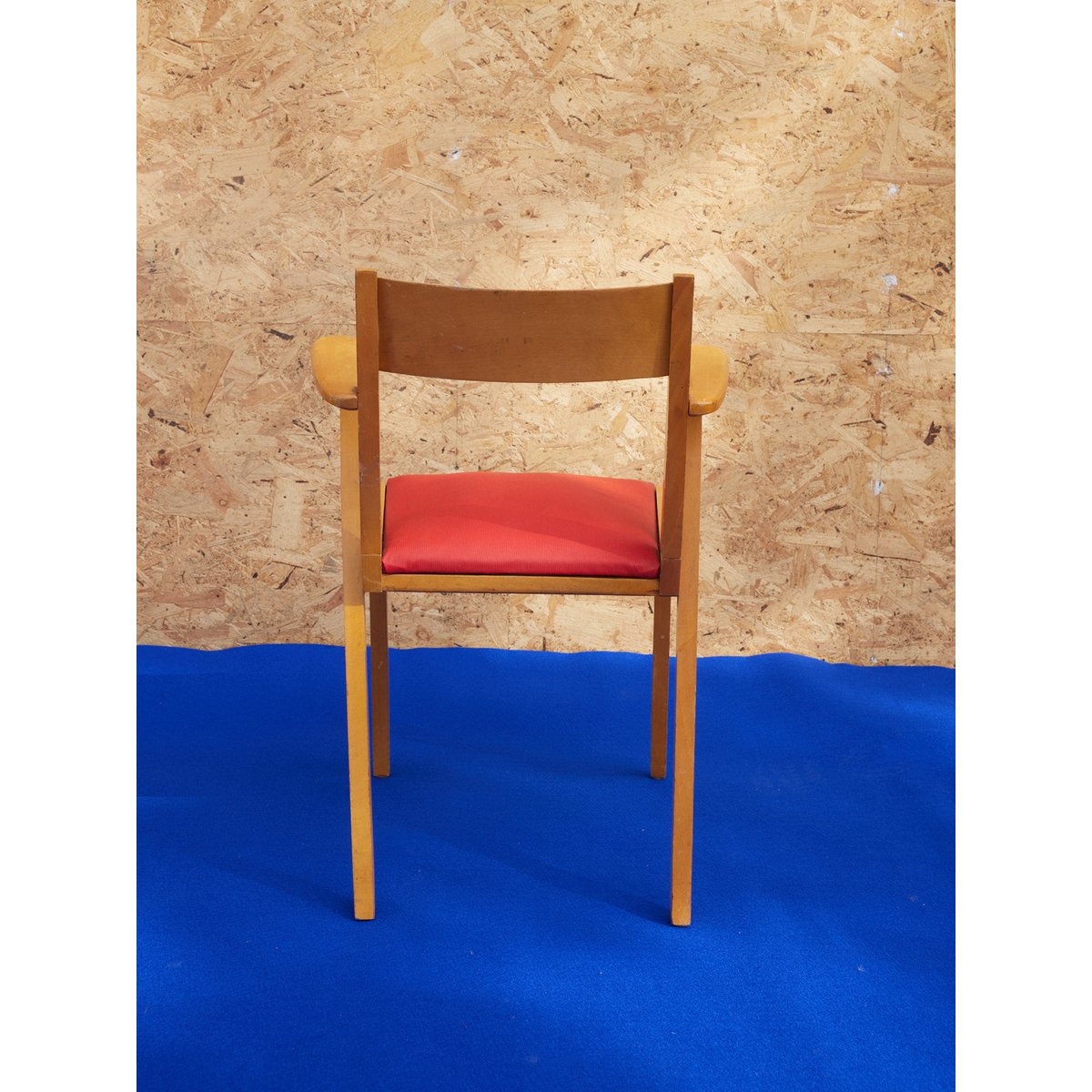 Paire de chaise scandinaves Alma N°1612 - Bon état bois clair, DEBONGOUT