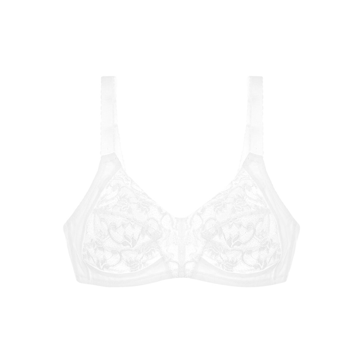 Reggiseno senza ferretti Delicate Doreen bianco, TRIUMPH