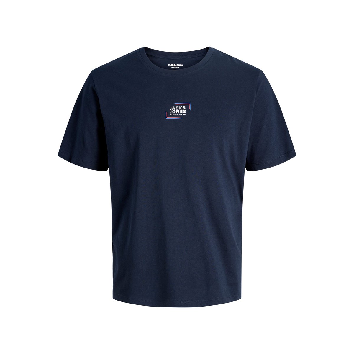 T-shirt manches courtes bleu marine, JACK & JONES