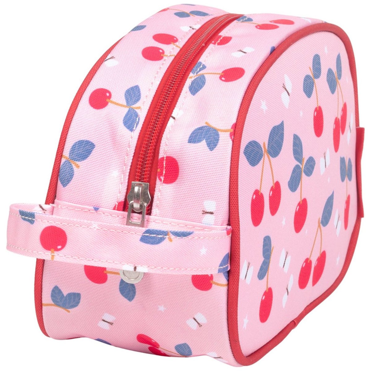Trousse de toilette enfant Cerises rose cerises, A LITTLE LOVELY COMPANY