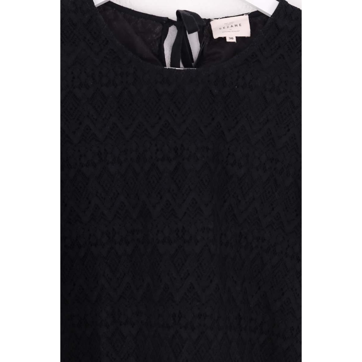 Blouse - Très Bon État noir, SEZANE