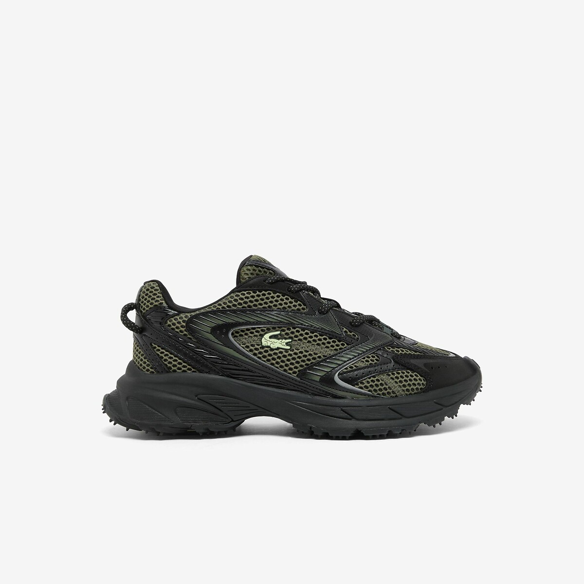 Baskets L003 noir, LACOSTE