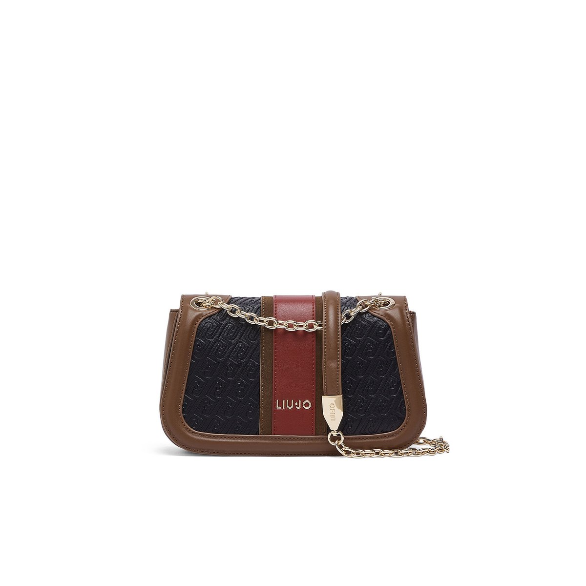 Sac à bandoulière moyen noir, LIU JO