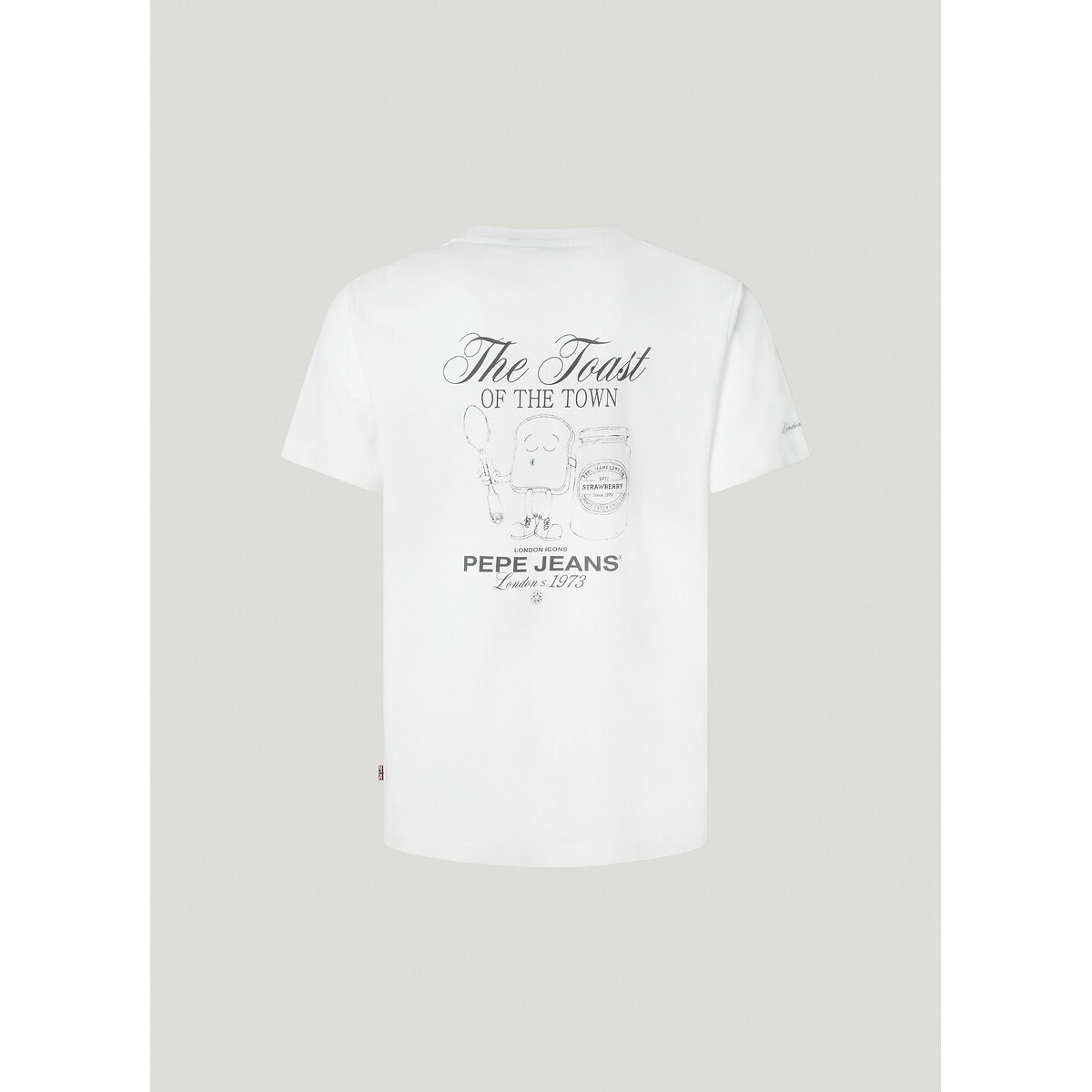 Thiago Short-Sleeve T-Shirt white, PEPE JEANS