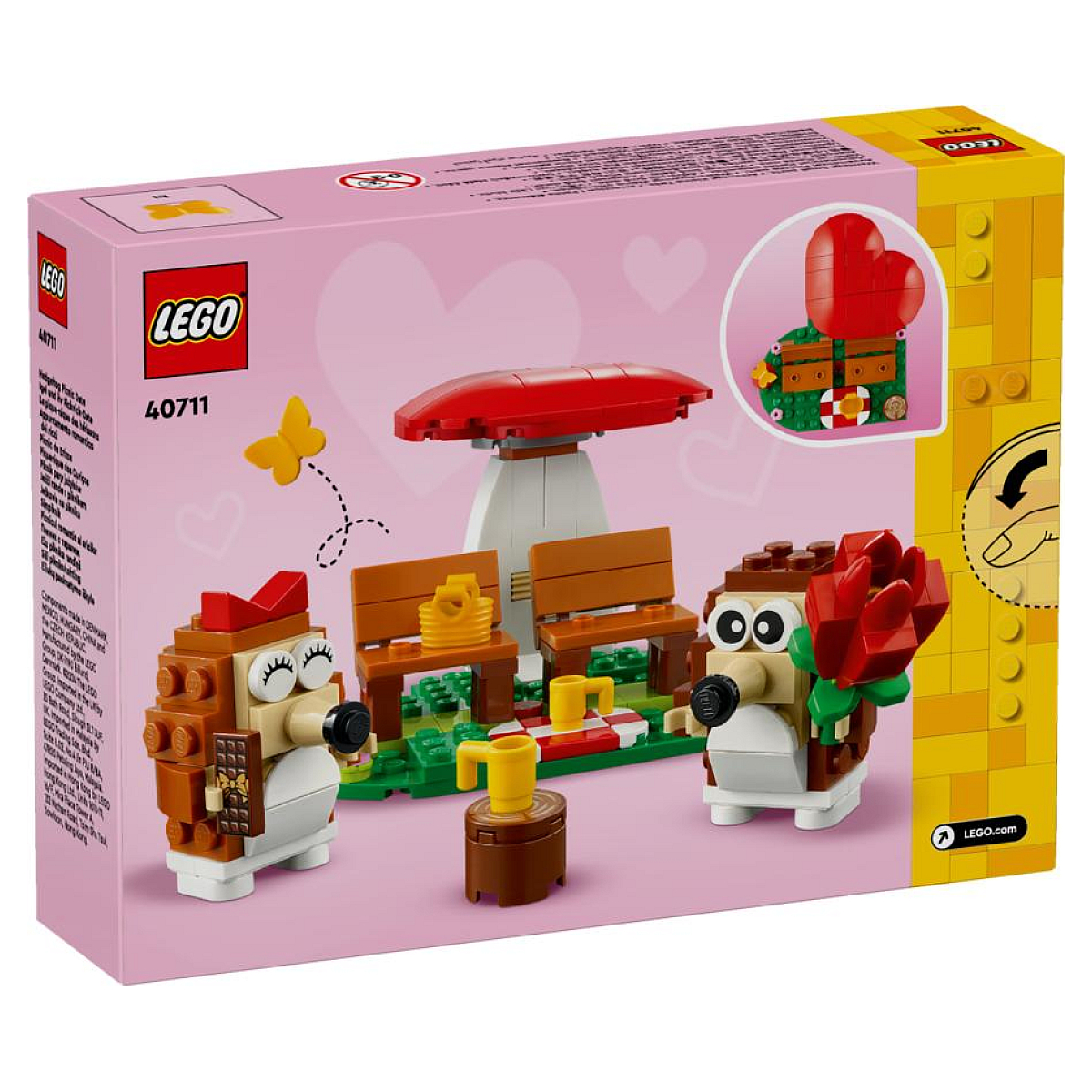 40711 Le pique-nique des hérissons ® Iconic couleur unique, LEGO