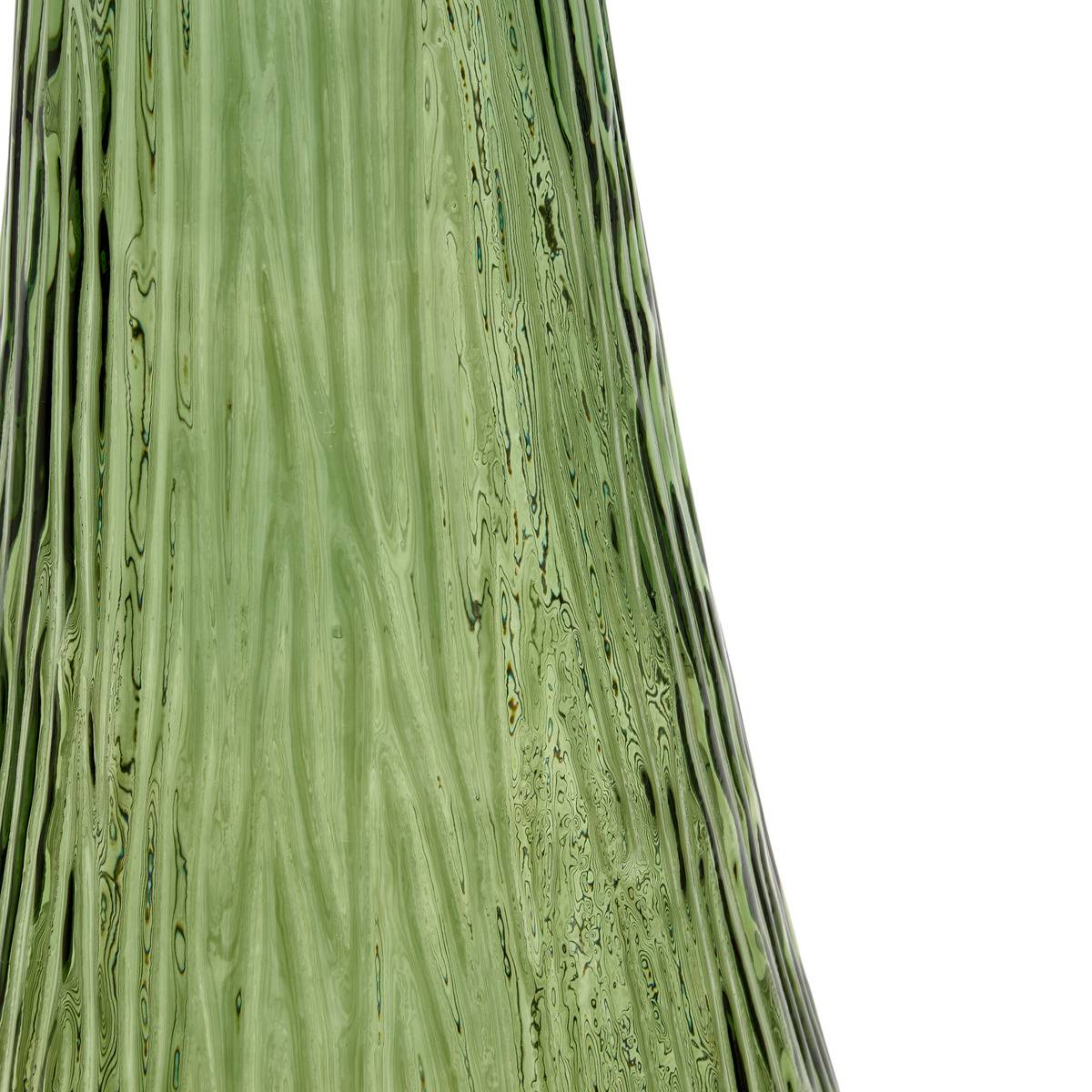 Vase en verre recyclé CARIA vert, ATMOSPHERA