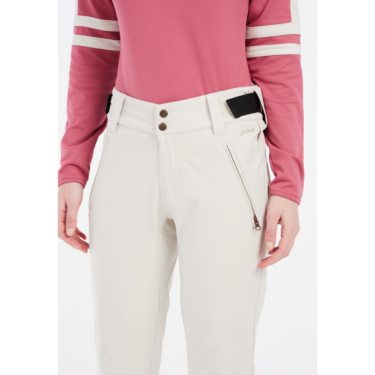 Pantalon de ski et de snowboard PRTRELOLE kitoffwhite, PROTEST
